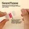 BAZIC Transparent Tape Refill, 3/4 in x 1000 in, 3 Rolls, Clear Film Tape